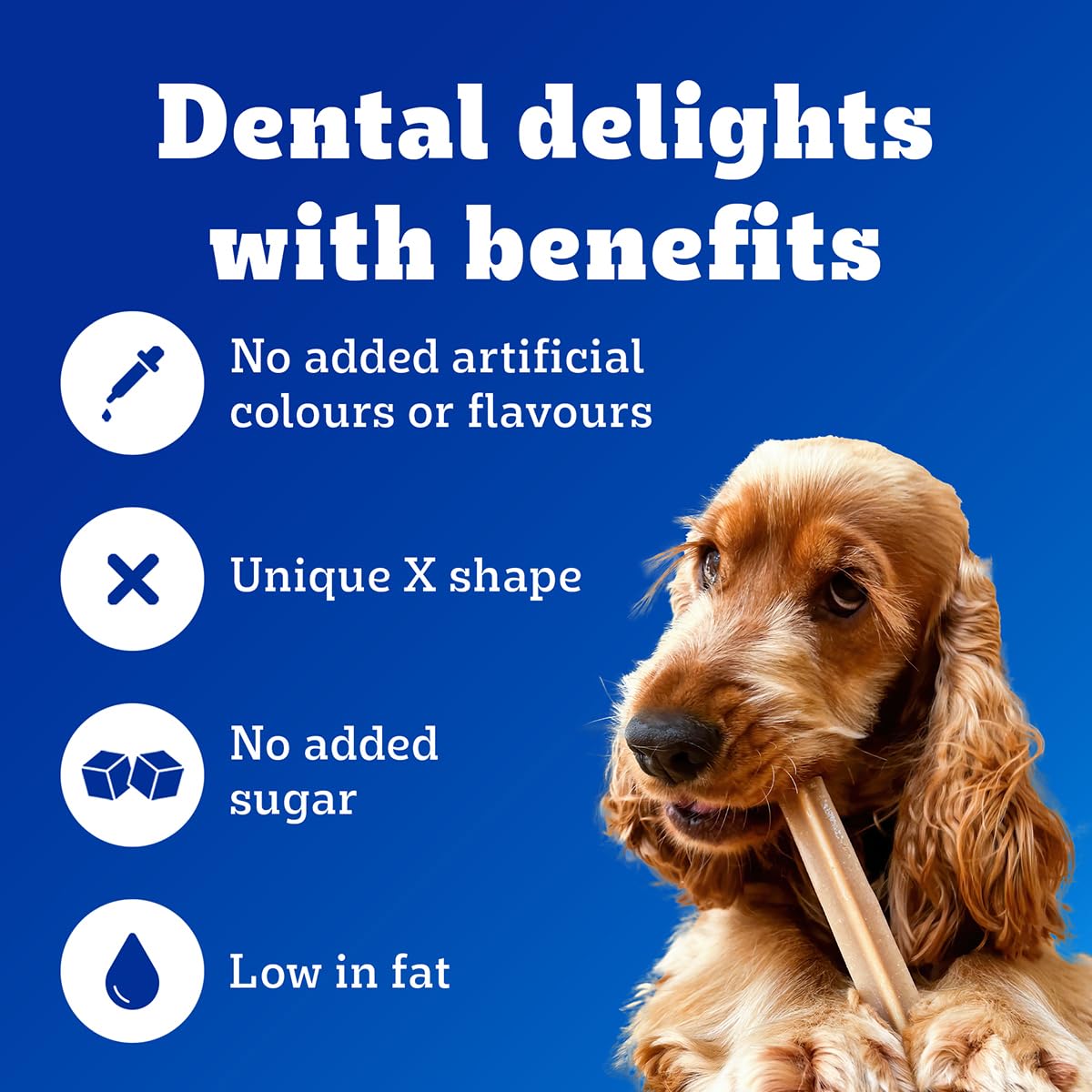 Pedigree Dentastix Oral Care Dog Treat, Adult Large Breed (25+ kg), 1.08 kg, Recommended by Vets, Supports Gum Health, Reduces Risk of Gum diseases image 5
