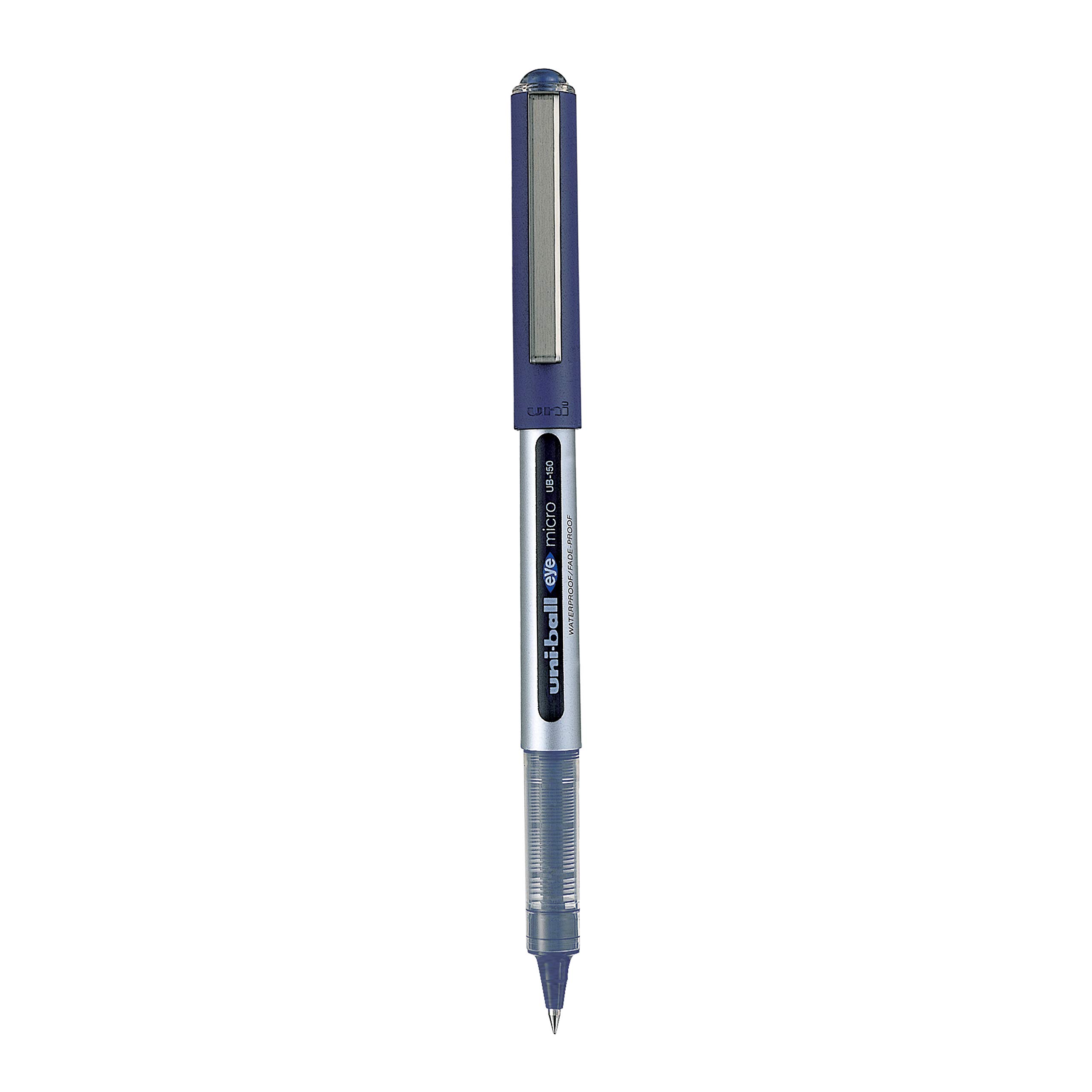 uni-ball Eye UB150 0.5mm Roller Ball Pen | Blue Ink, Pack of 3 image 3