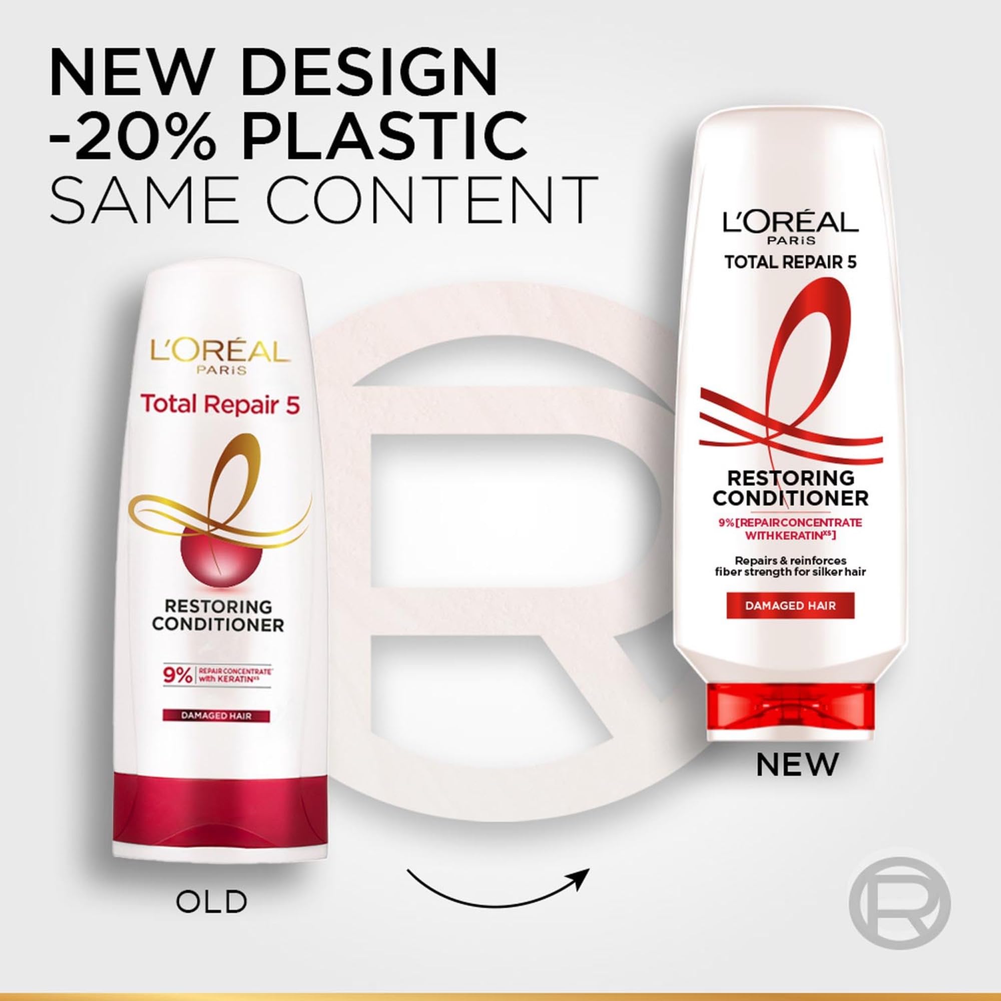 L'Oreal Paris Total Repair 5 Conditioner, 175ml image 2