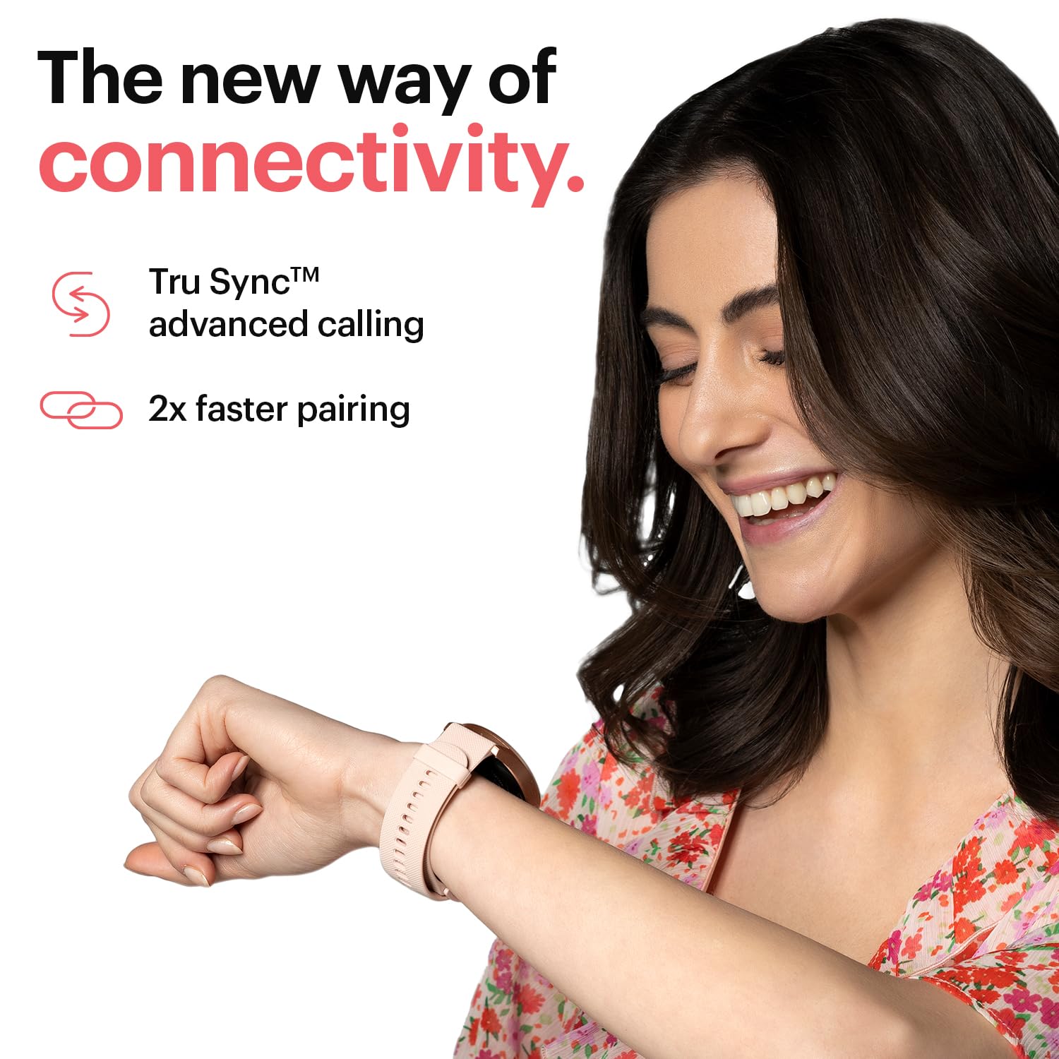 Noise Twist Round dial Smart Watch with Bluetooth Calling, 1.38