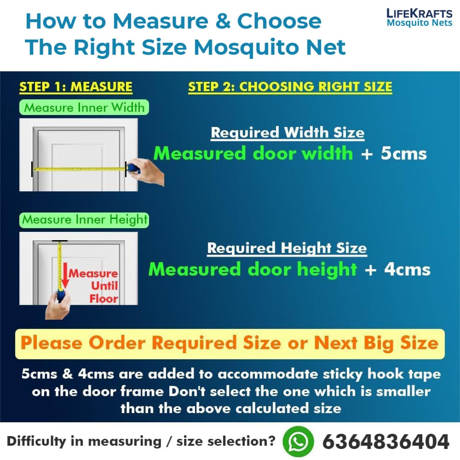 LifeKrafts Polyester Magnetic Mosquito Net for All Door Types & Sizes, Auto-Closing Insect Screen/Curtain to Keep Mosquito Out, (200x100 cm) Brown image 3