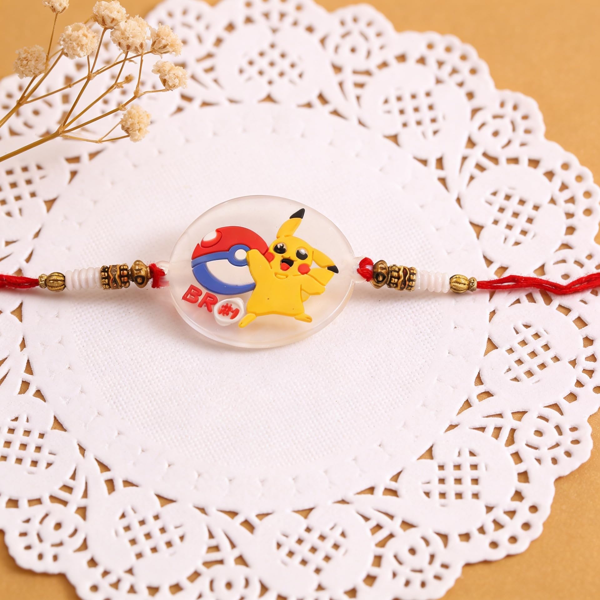 Pikachu Kids Rakhi image 4