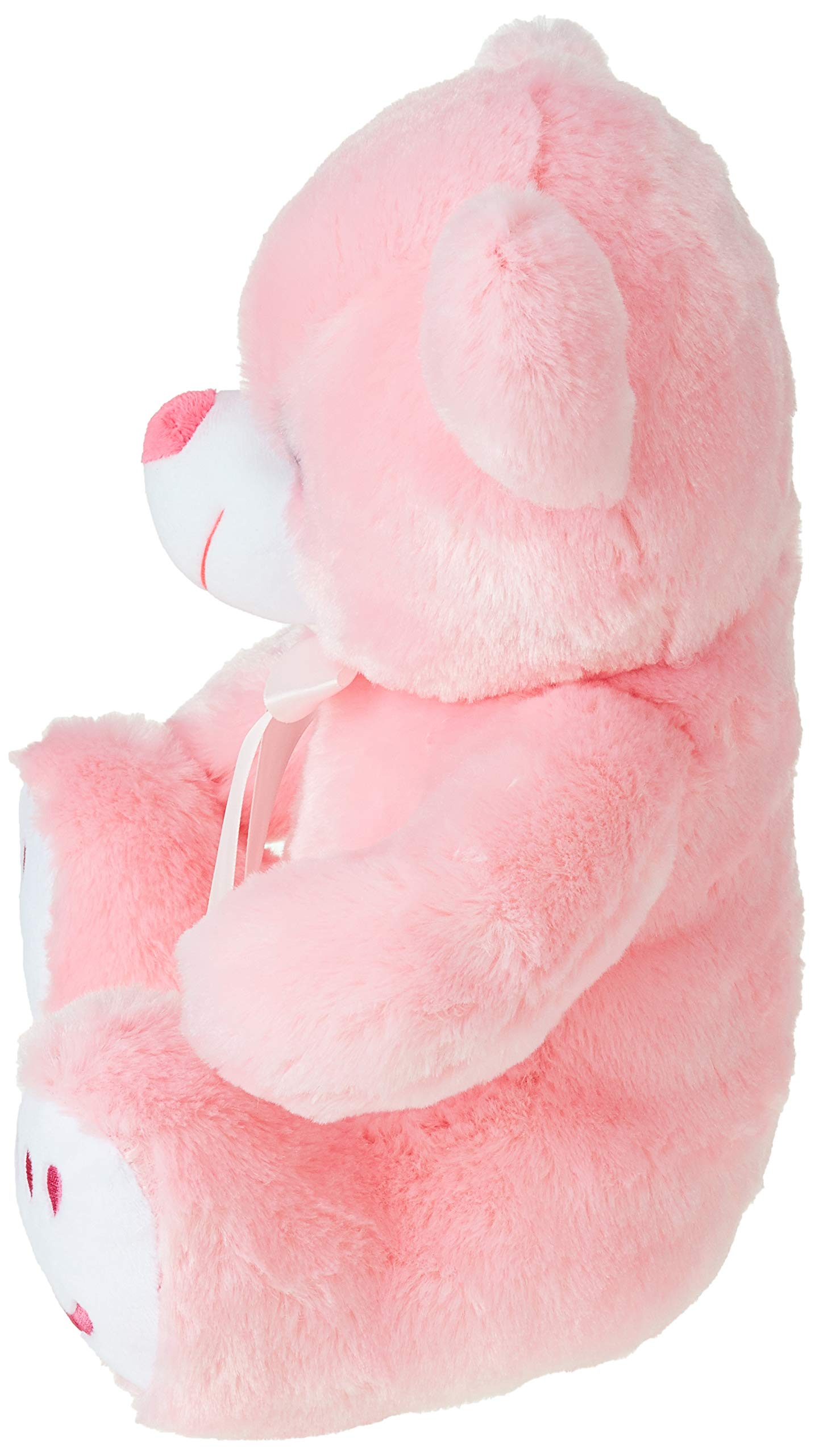 Amazon Brand - Jam & Honey Teddy Bear, Cute, Soft Toy (33 Cm, Pink), Great Birthday Gift image 5