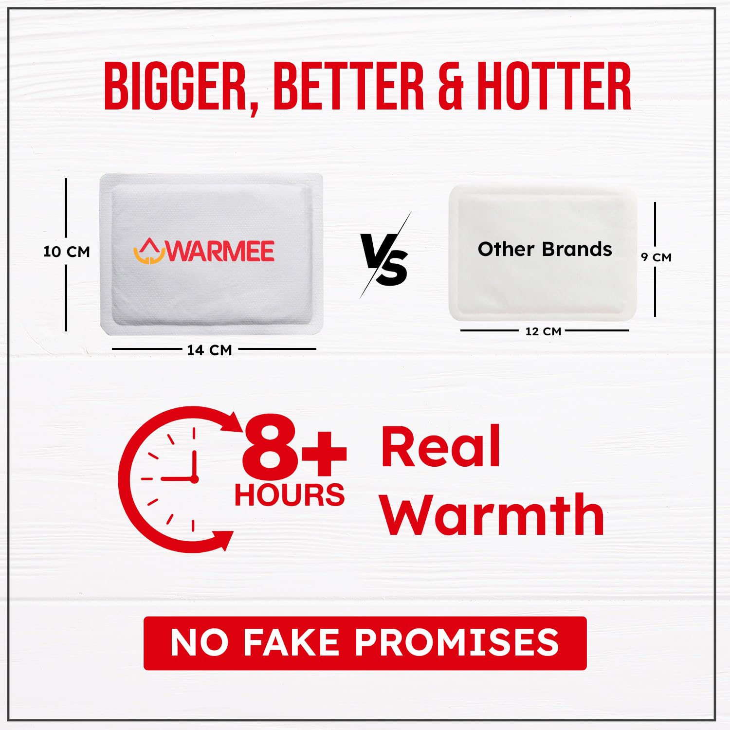 WARMEE Body Warmers (Pack of 5 pcs) Safe & Natural Heat Patches, Heat Packs for Men, Women and Children || Travel Warmers to Stay Warm in Winters|| Camping, Trekking, Holidays image 2