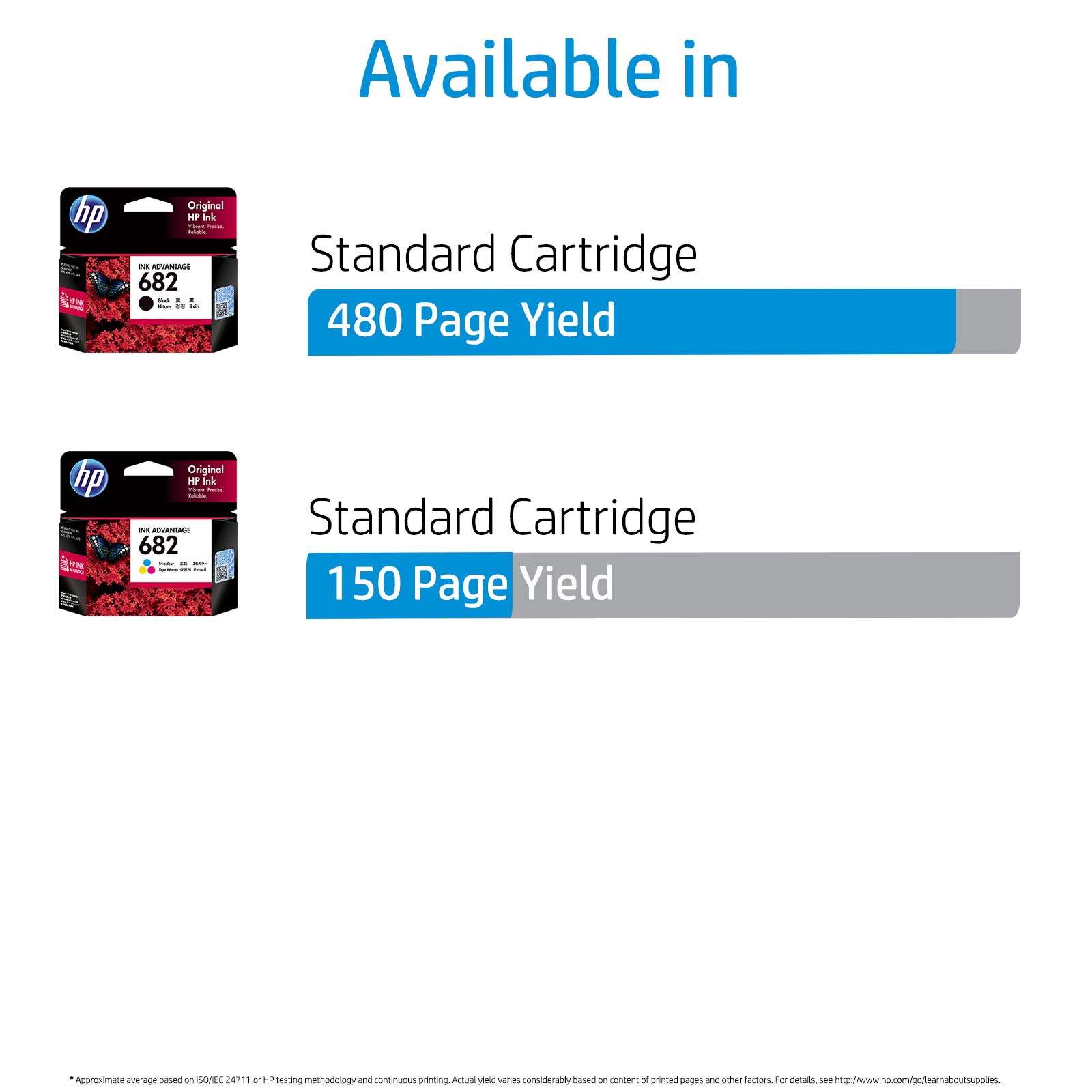 HP 682 Black Original Ink Advantage Cartridge image 2
