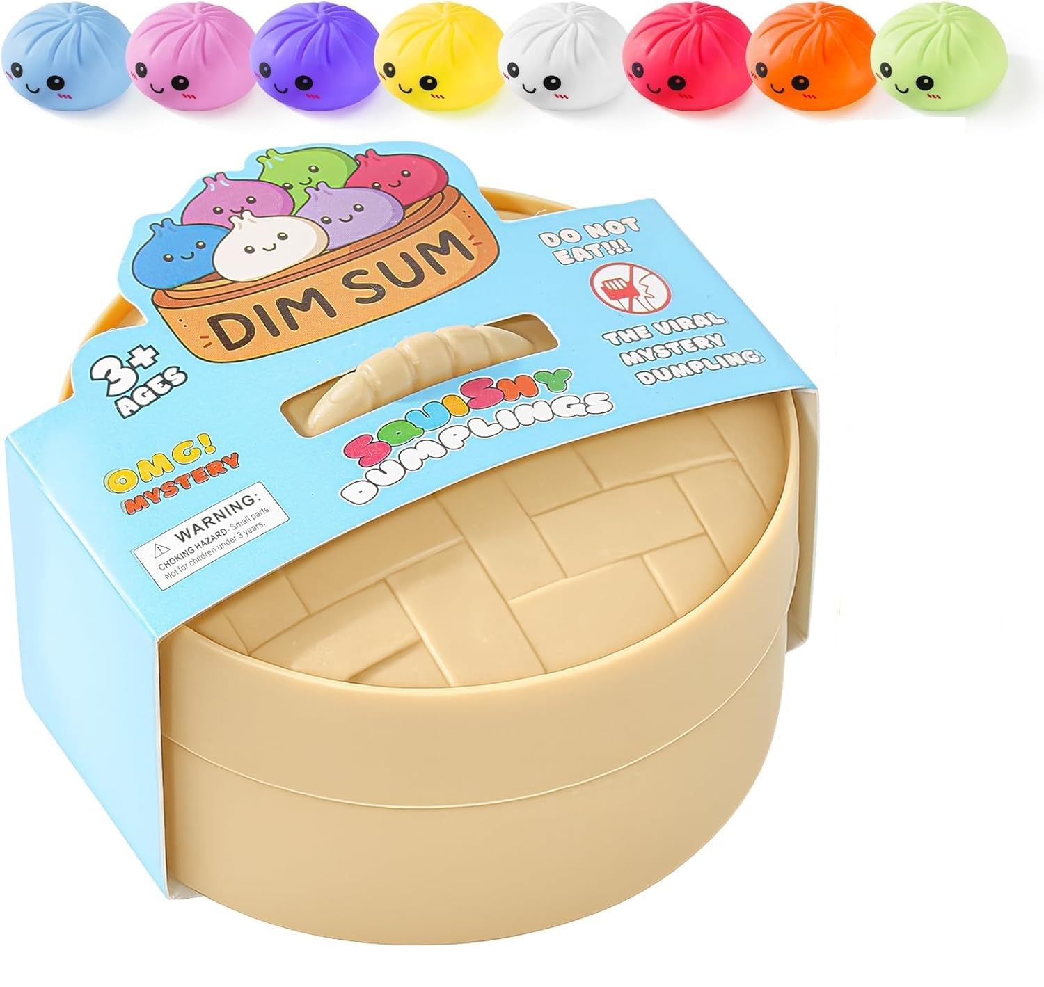 Dumpling Squishy Mystery Box | Cute Big Squishy Dumpling Stress Ball | Fidget Sensory Toy for Adults Anxiety Relief Cute Big Squishy Dumpling Stress Ball Squishy Dumpling Squishy Stress Relief