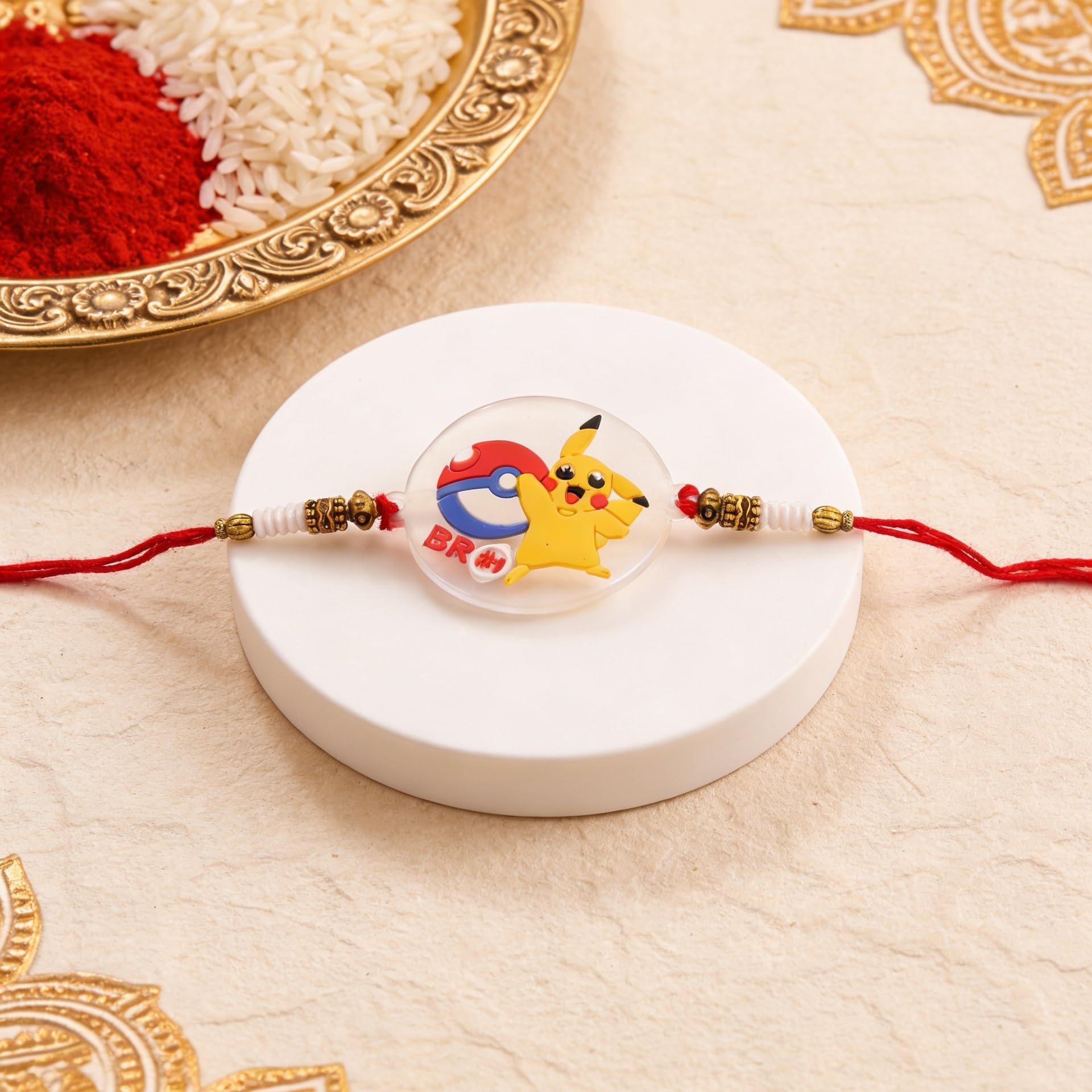 Pikachu Kids Rakhi image 2