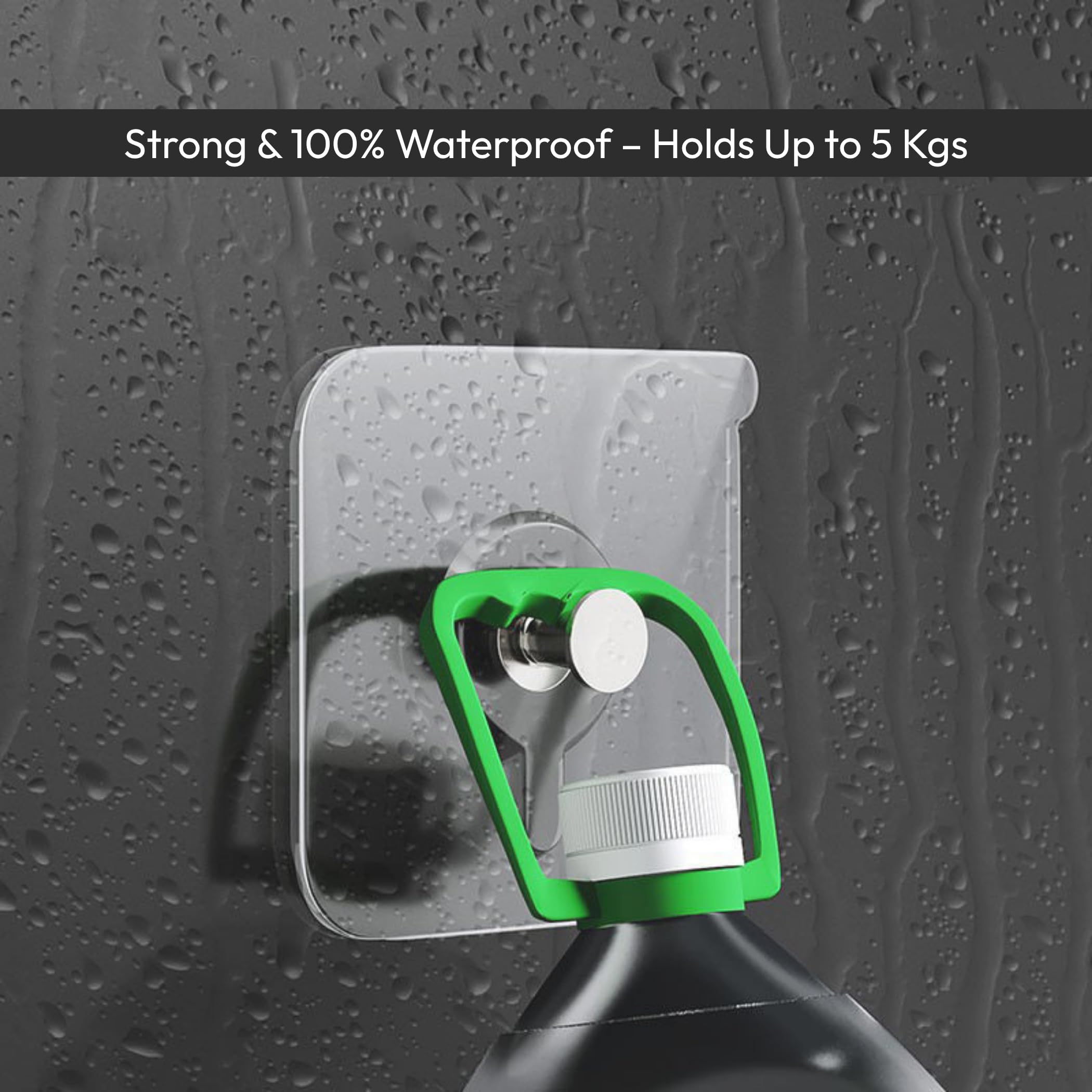 Zulaxy Photo Frame Hooks for Wall Without Drilling, 10 Pack Self Adhesive Hooks for Wall Heavy Duty Strong Nail Free for Hanging Photo Frame (Hanging Hook, Transparent) Stainless Steel image 4