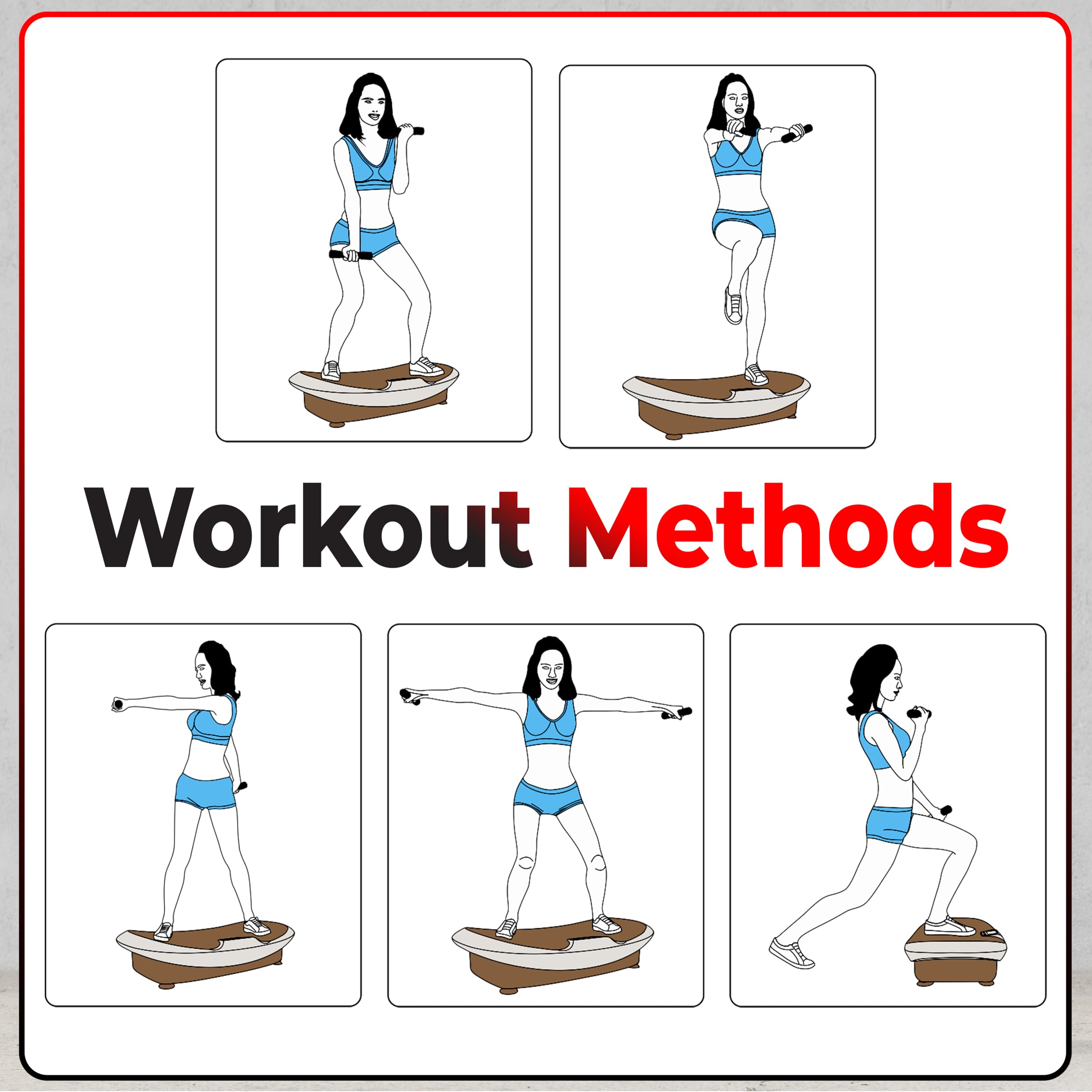 Robotouch Vibraslim Body Shaper Fitness Equipment (Black-Wireless Watch) image 5