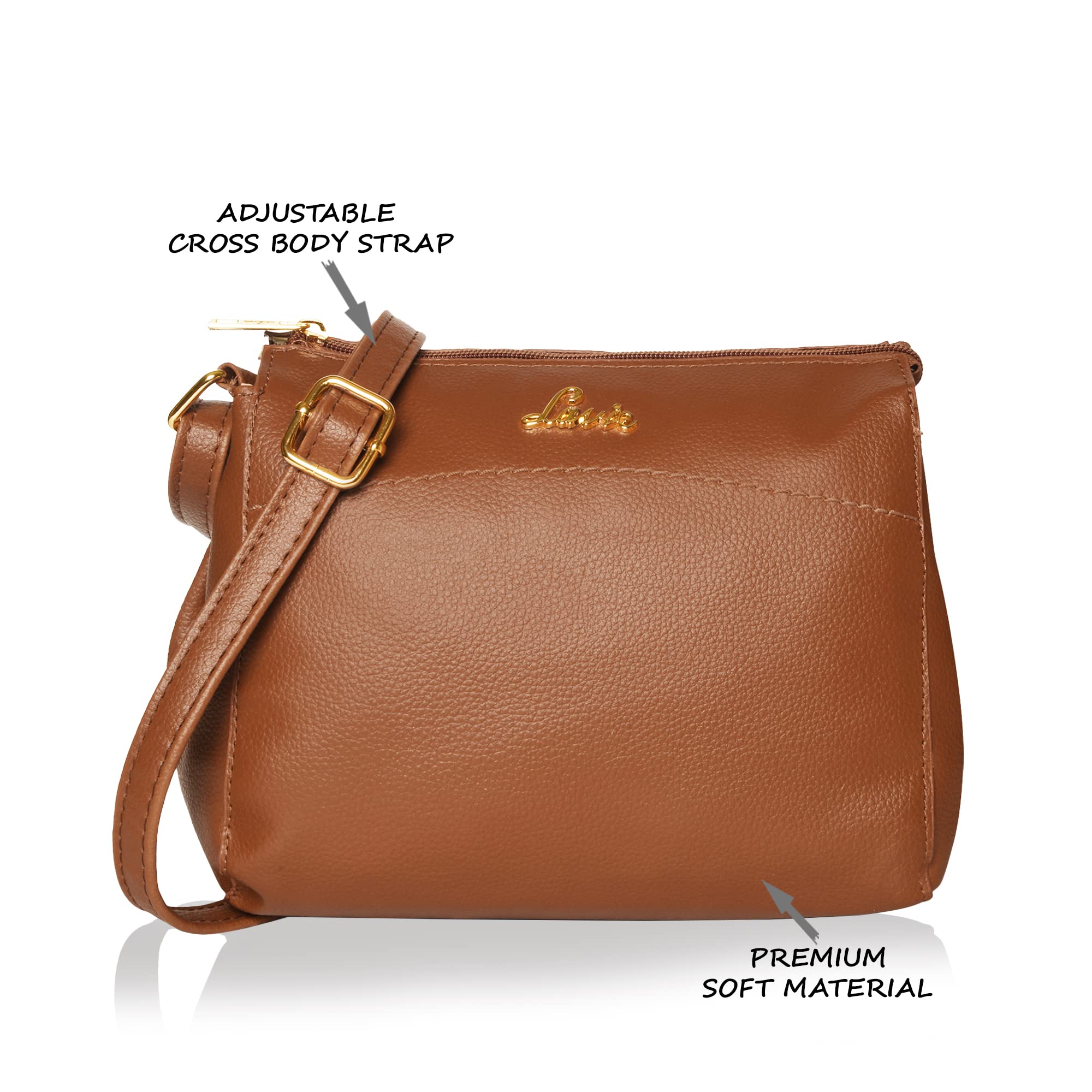 Lavie Women's Cetan Horizontal Sling Bag | Ladies Purse Handbag | Gift for Women image 3
