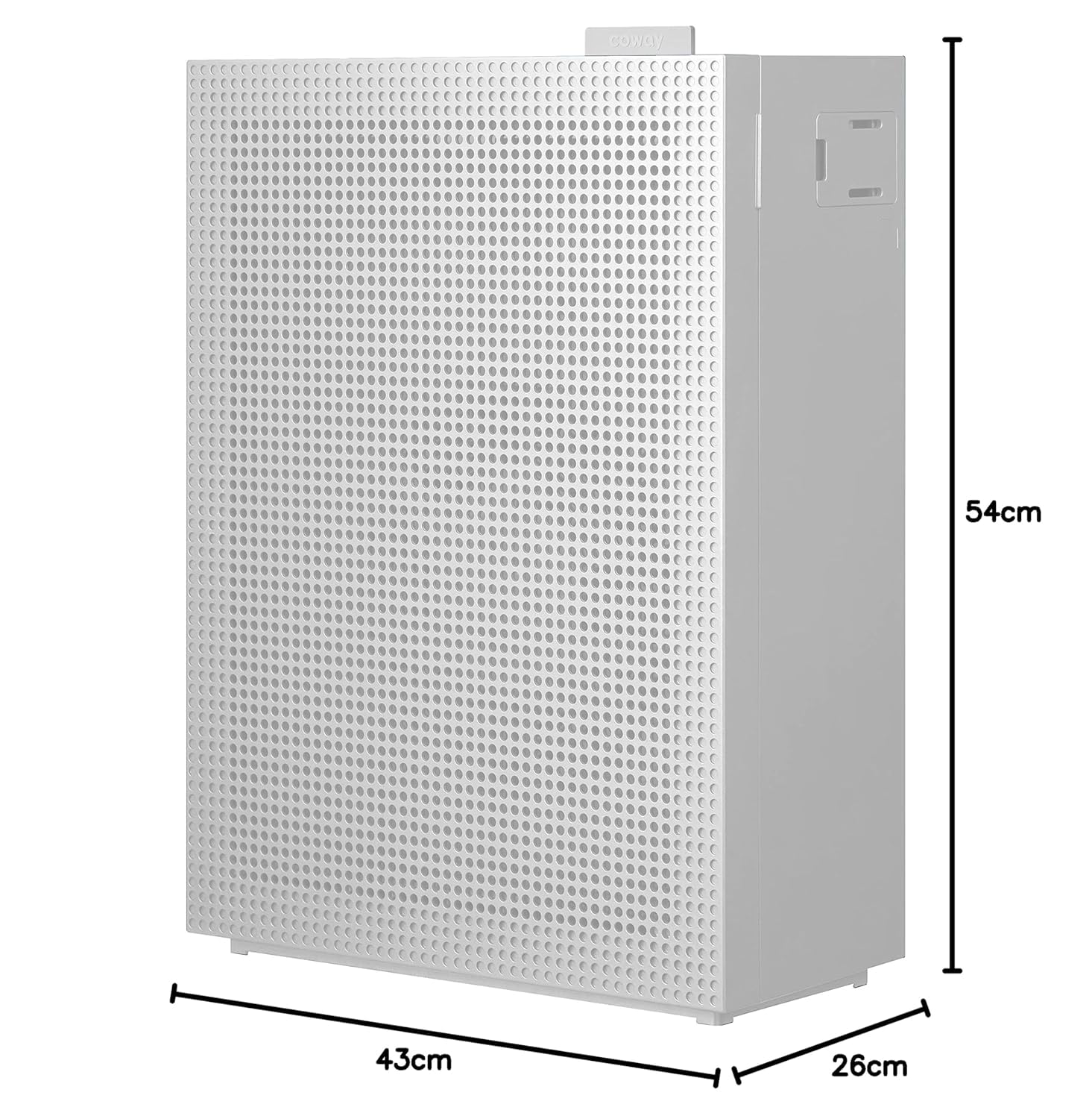 Coway Airmega 150 (Ap-1019C) Air Purifier For Home,Longest Filter Life 8500Hrs (Approx. 1.5-2 Yrs),Anti-Virus True Hepa Filter (H13),Kills Allergies,Virus,Germs & Pm 0.01 With 99.999% Efficiency,White image 2