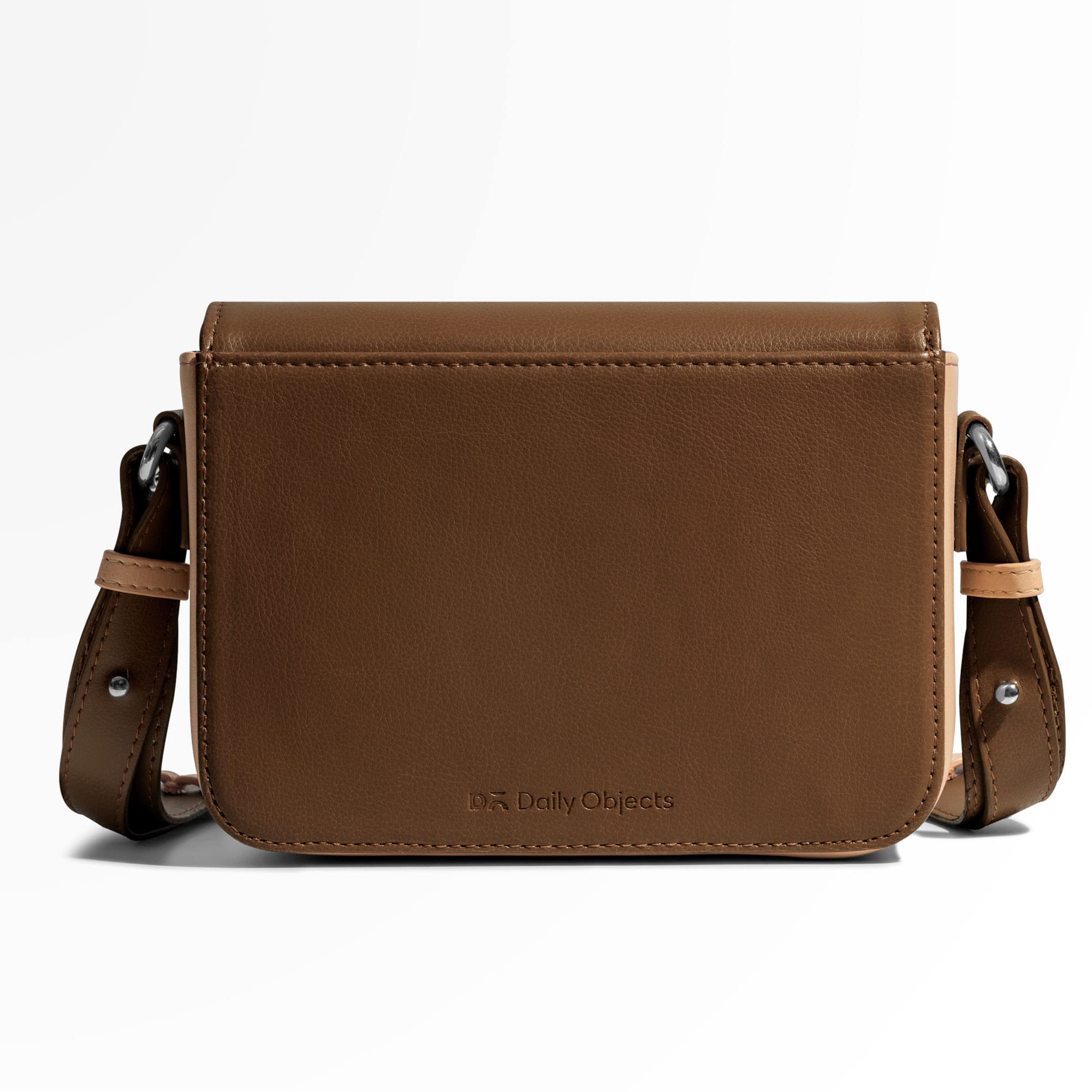 DailyObjects Box Shoulder Sling Crossbody Bag for Women | Solid Stylish Vegan Leather Purse For Girls | Durable Detachable & Adjustable Strap | Full Size Envelope Flap With Magnetic Closure | Shoulder image 4
