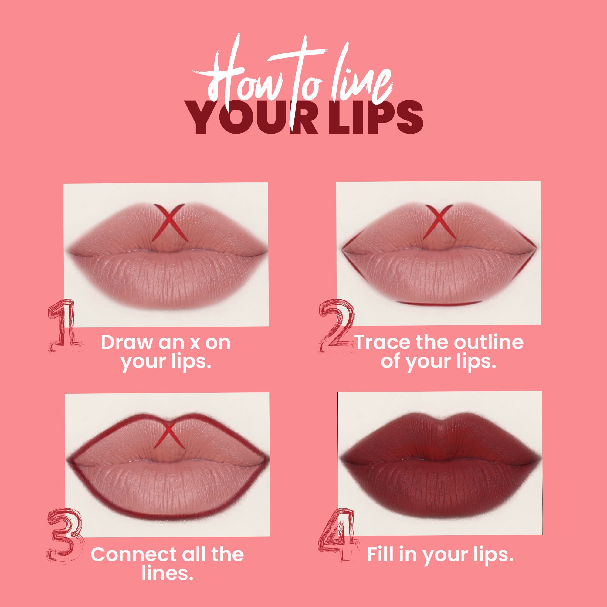 MARS Matte Lip Liner | One Swipe Smooth Application | Long Lasting Lip Pencil (1.4gm) (04-SCANDALOUS BROWN) image 5