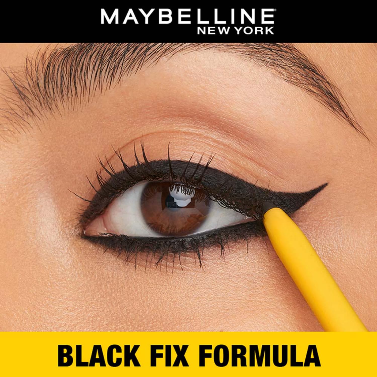 Maybelline New York Kajal, Black, Matte Finish image 3