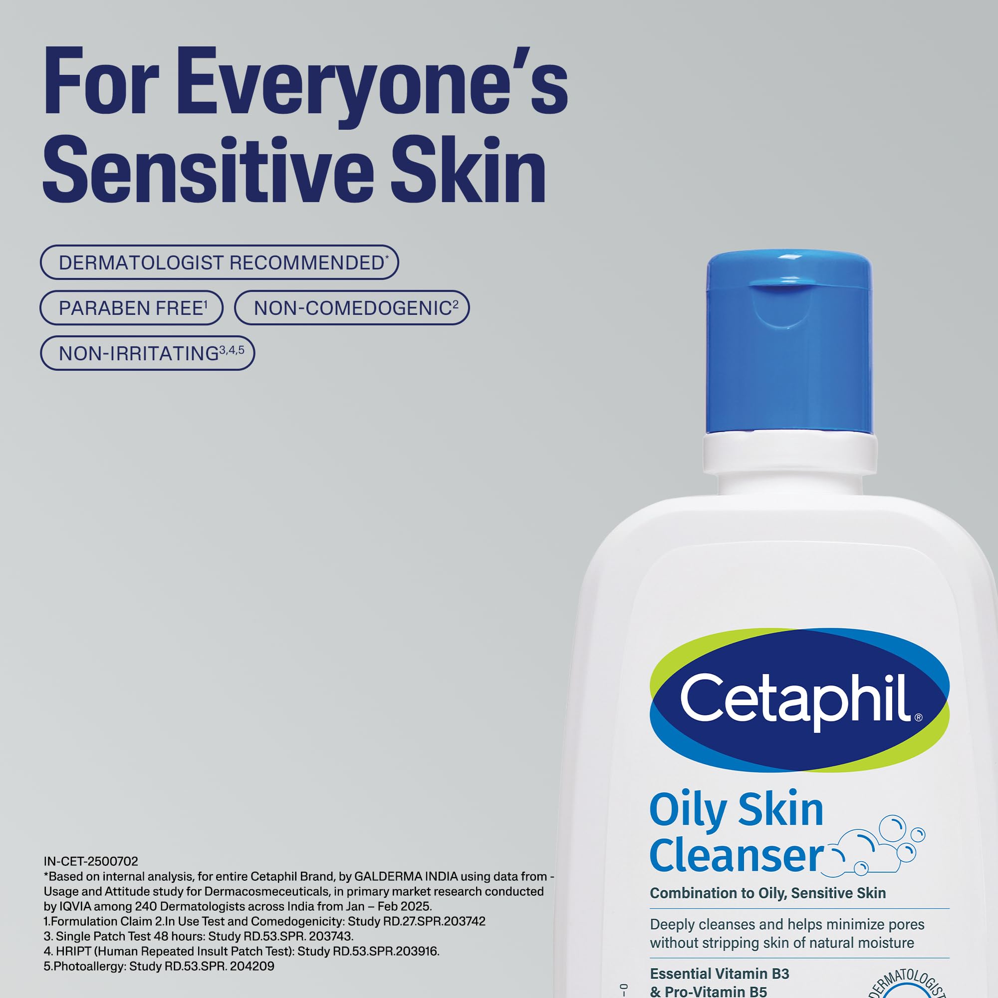 Cetaphil Oily Skin Cleanser, Daily Face Wash for Oily, Acne prone Skin, Gentle Foaming, 118ml image 4
