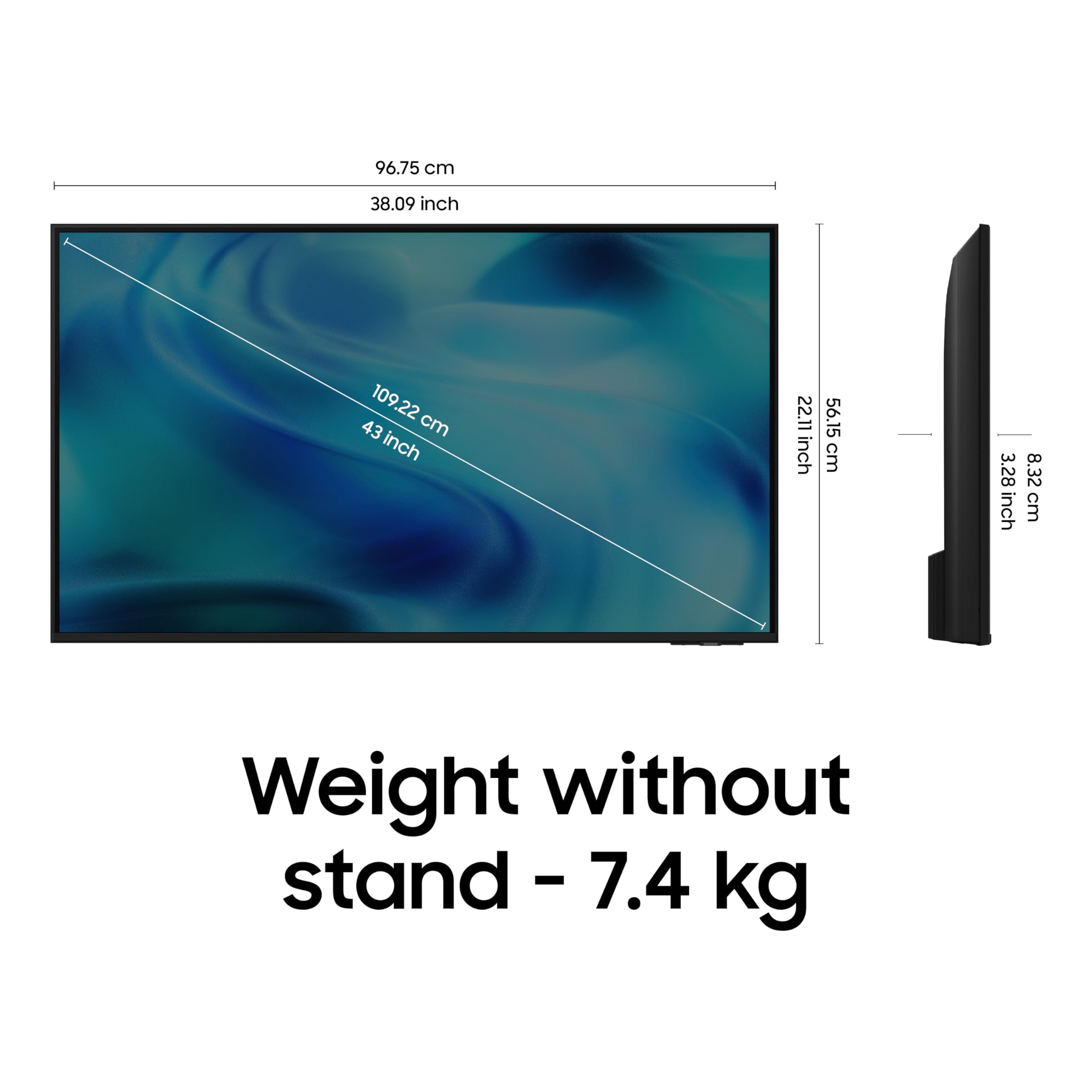 Samsung 43 inch (108cm) Crystal UHD 4K Vision AI 2026 Smart TV | 30W Speakers | 4K Upscaling | HDR10+ | 150+ Channels | 7 Years OS Upgrade | UA43UE86AHULXL image 5