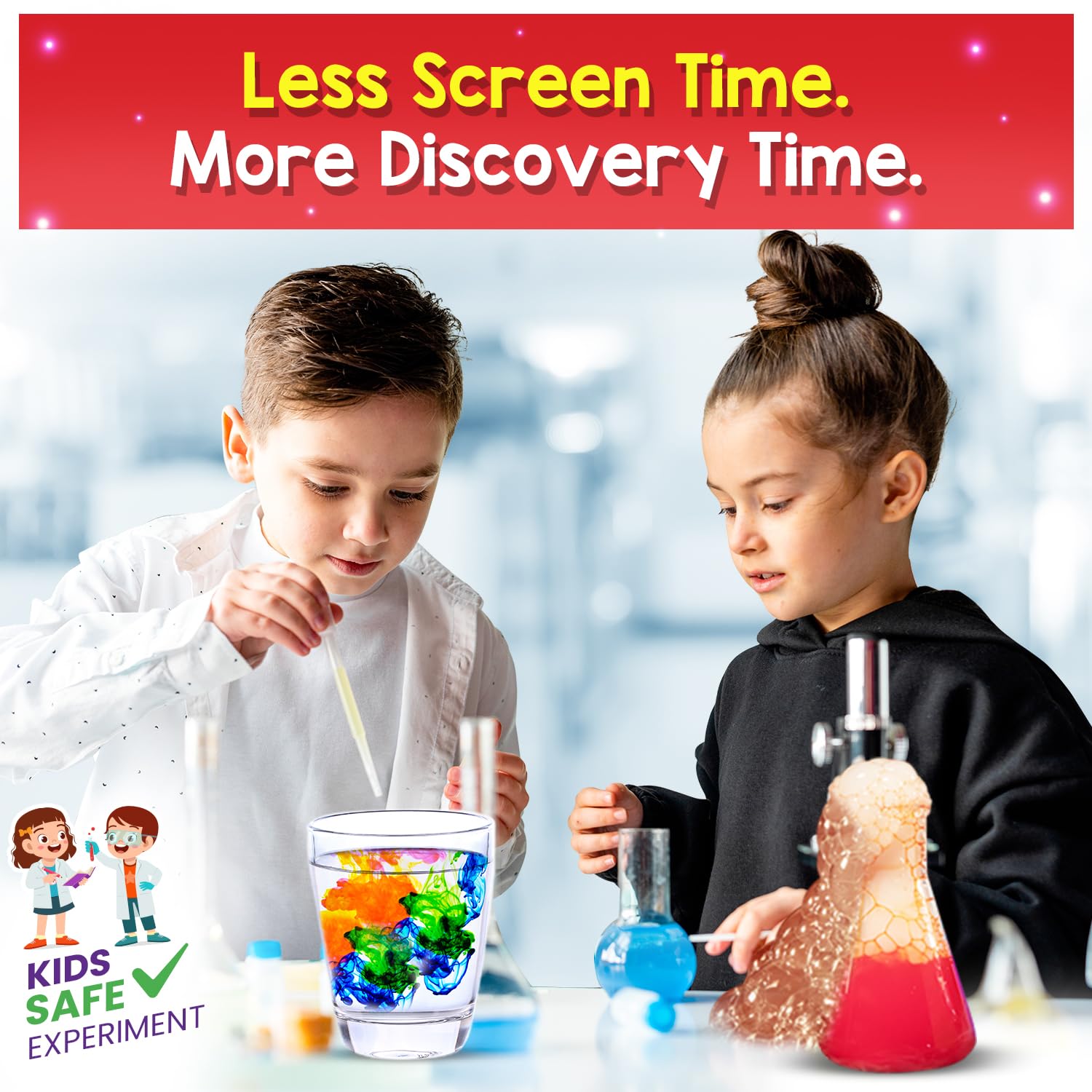 Smartivity My First Science Experiment Kit for Kids 6-14 Years | 50+ Amazing Science Experiments | Educational STEM Toy | Birthday Gift for Boys & Girls Ages 6,7,8,9,10,11,12,13,14 image 5