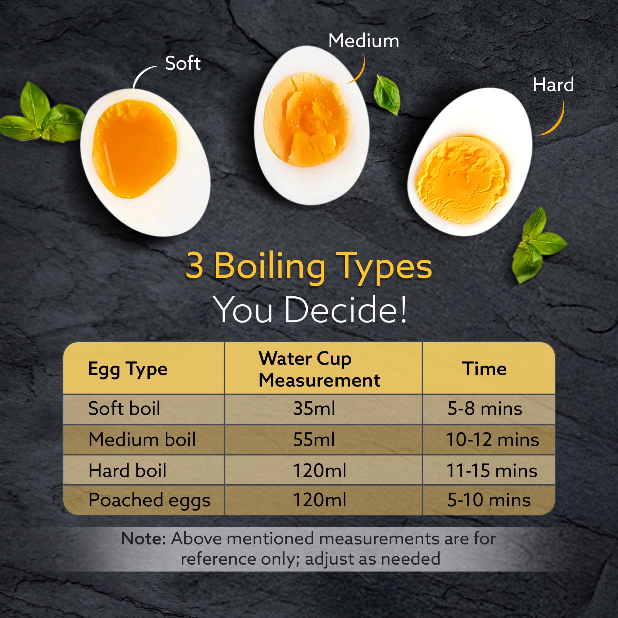 AGARO Grand Egg Boiler And Poacher, 2-in1 Boils 8 Eggs, Poach 4 Eggs, Steamed Vegetables, 3 Boiling Types, Stainless Steel Body, Transparent Lid, 500W, Silver image 3