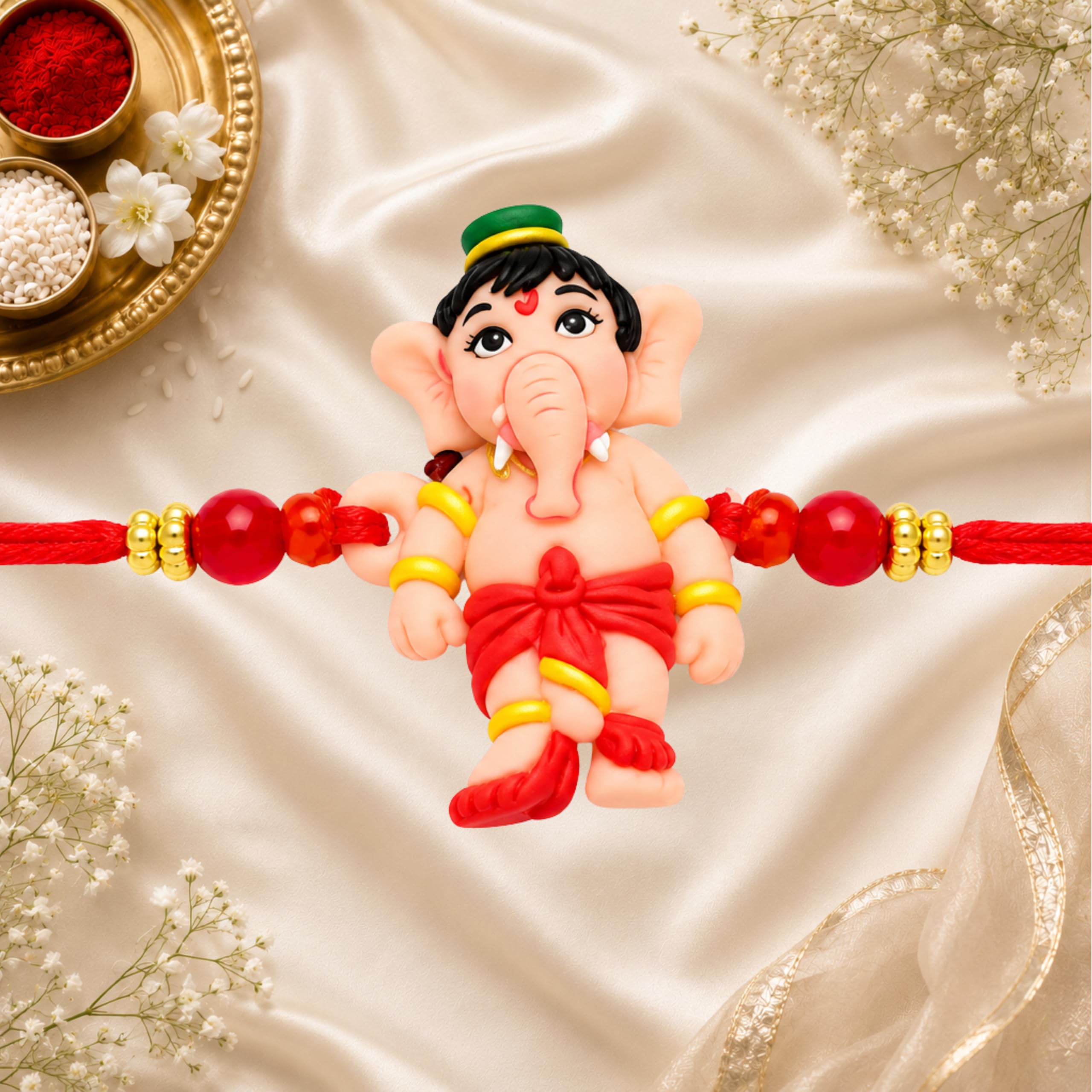 Little Ganesh Kids Rakhi image 3