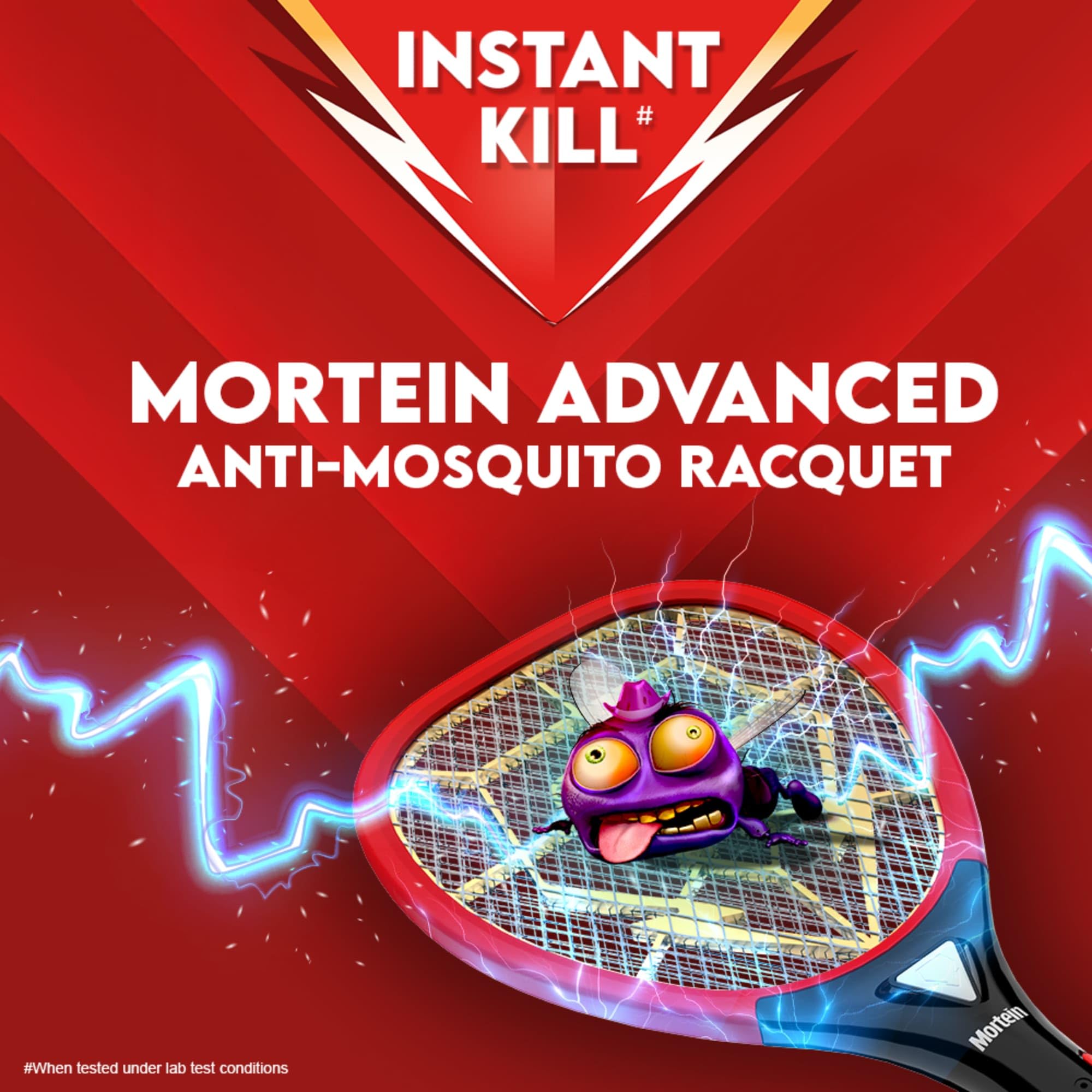 Mortein Advanced Anti-Mosquito Racquet | Mosquito Bat | Electric Fly Swatter | Mosquito Killer Racket | Bat to Hit Mosquito image 5