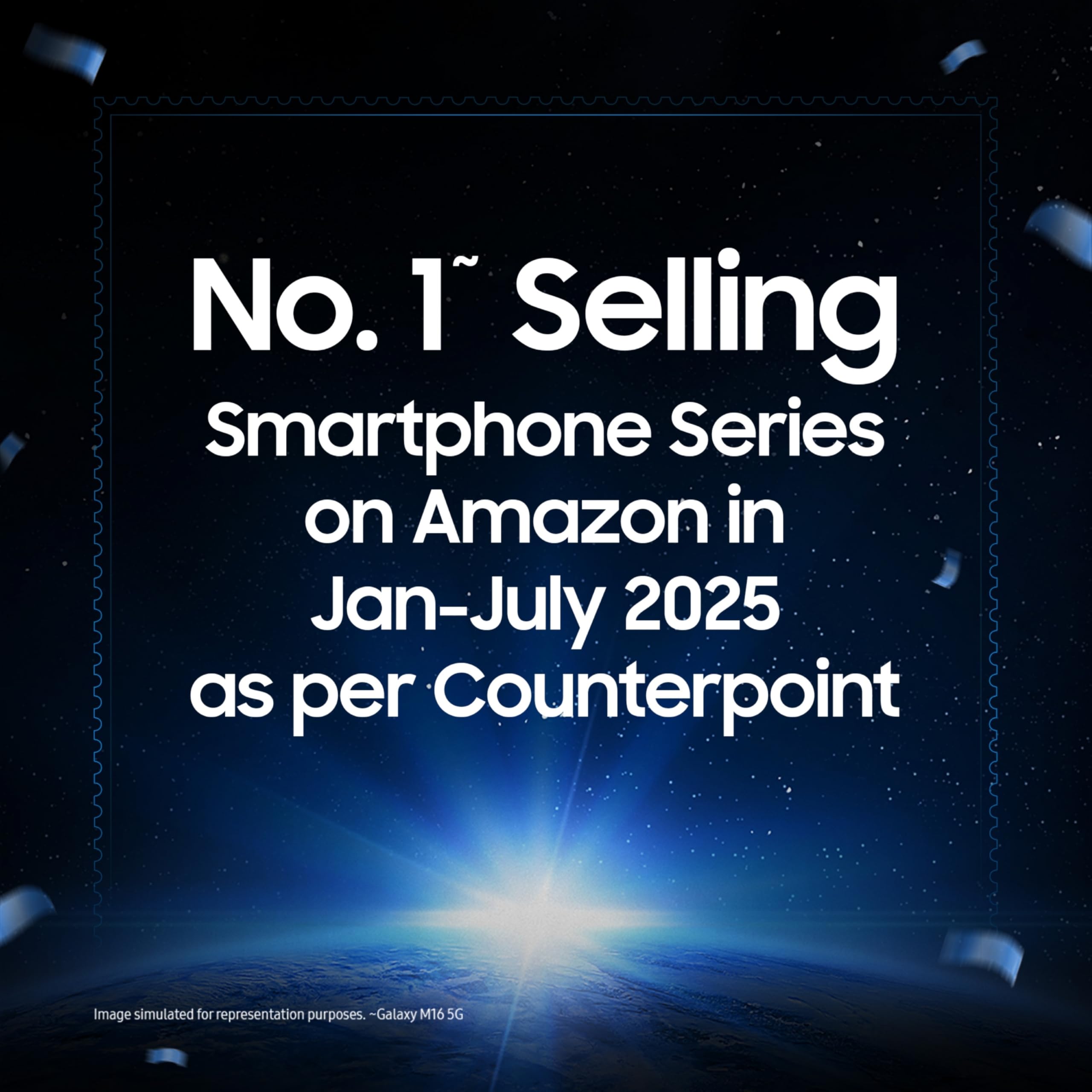 Samsung Galaxy M17 5G Mobile (Sapphire Black, 4GB RAM, 128GB Storage) | 50MP OIS Triple Camera | Gorilla Glass Victus | IP54 | 6 Gen OS Upgrades | AI | Gemini Live | Lag-Free Gaming | Without Charger image 2