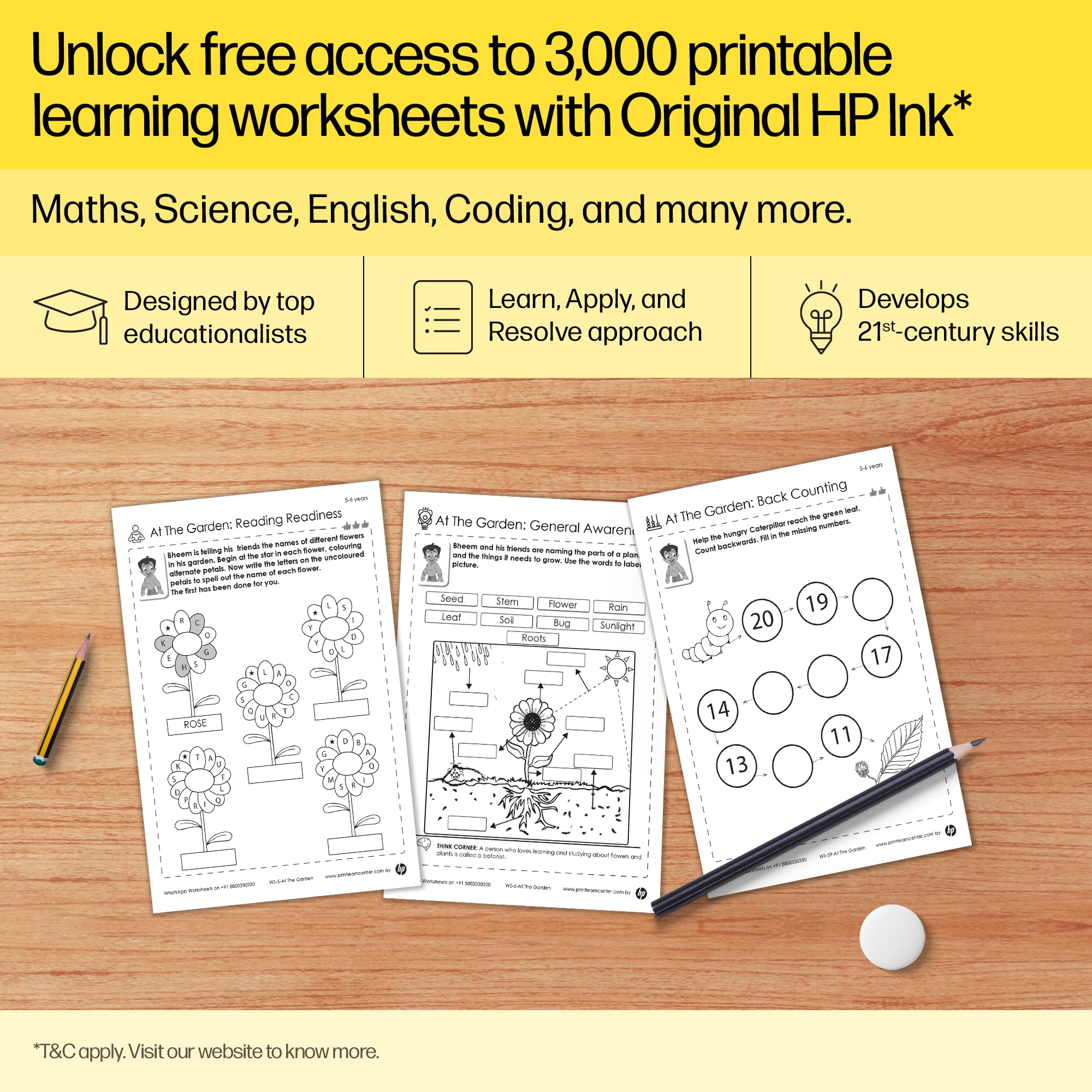 HP 680 Original Ink Advantage Cartridge (Black)| 3000+ Learning worksheets Worth Rs 599 Free image 3