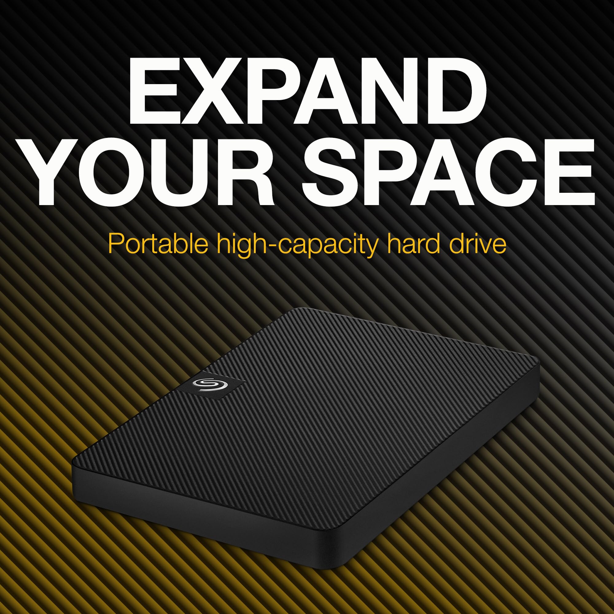 Seagate Expansion 1TB External HDD - USB 3.0 for Windows and Mac with 3 yr Data Recovery Services, Portable Hard Drive (STKM1000400) image 3