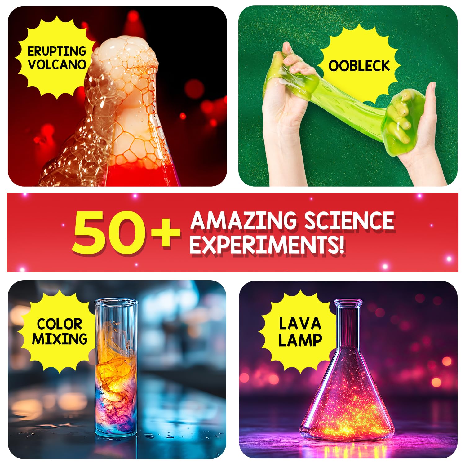 Smartivity My First Science Experiment Kit for Kids 6-14 Years | 50+ Amazing Science Experiments | Educational STEM Toy | Birthday Gift for Boys & Girls Ages 6,7,8,9,10,11,12,13,14 image 3
