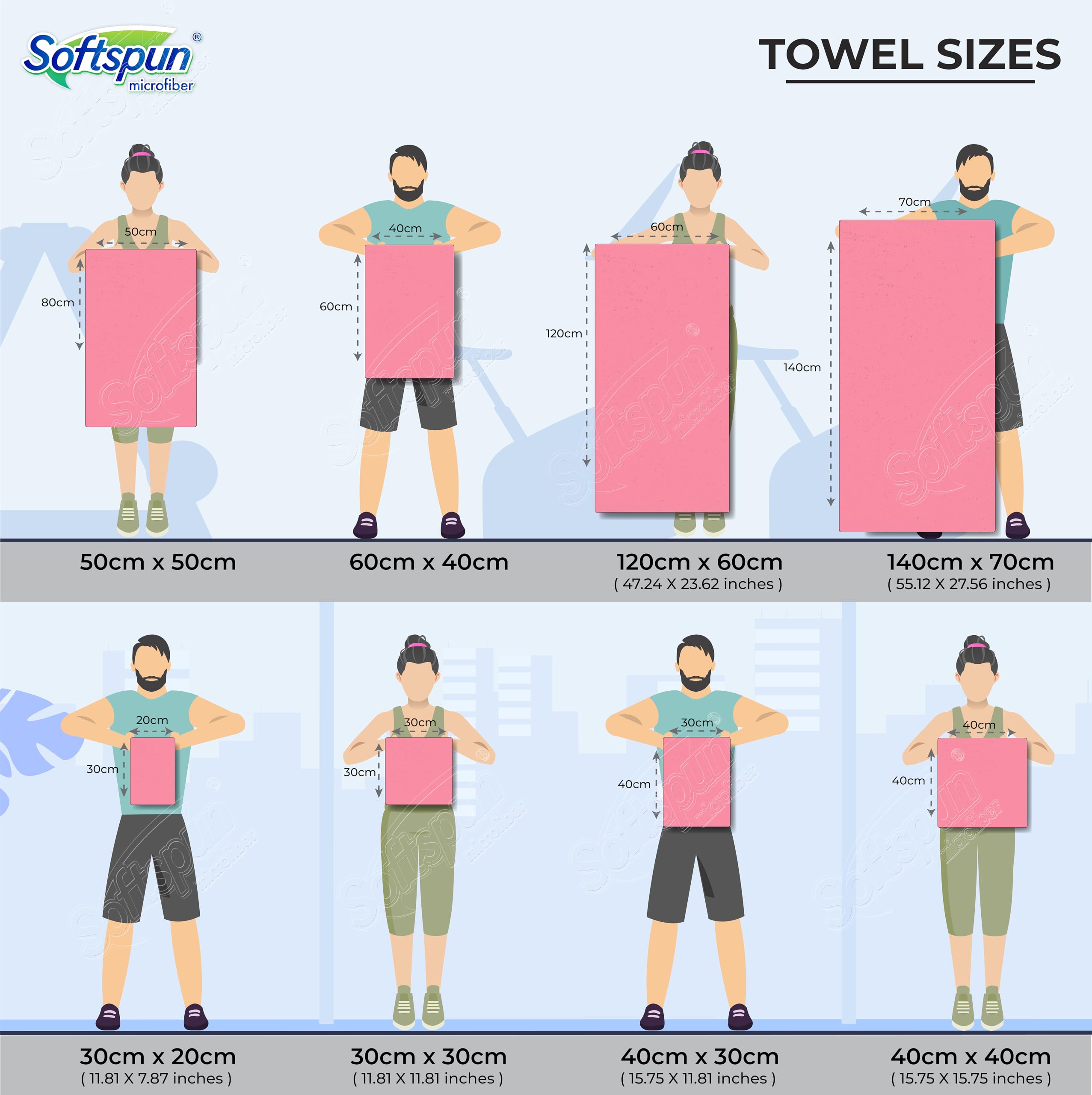 SOFTSPUN 900 GSM, Microfiber Cloth Yellow+Grey Towel Set 40X40cms 2 Piece Towel Set Extra Thick Microfiber Cleaning Cloths Perfect for Bike Auto Cars Both Interior and Exterior. image 2