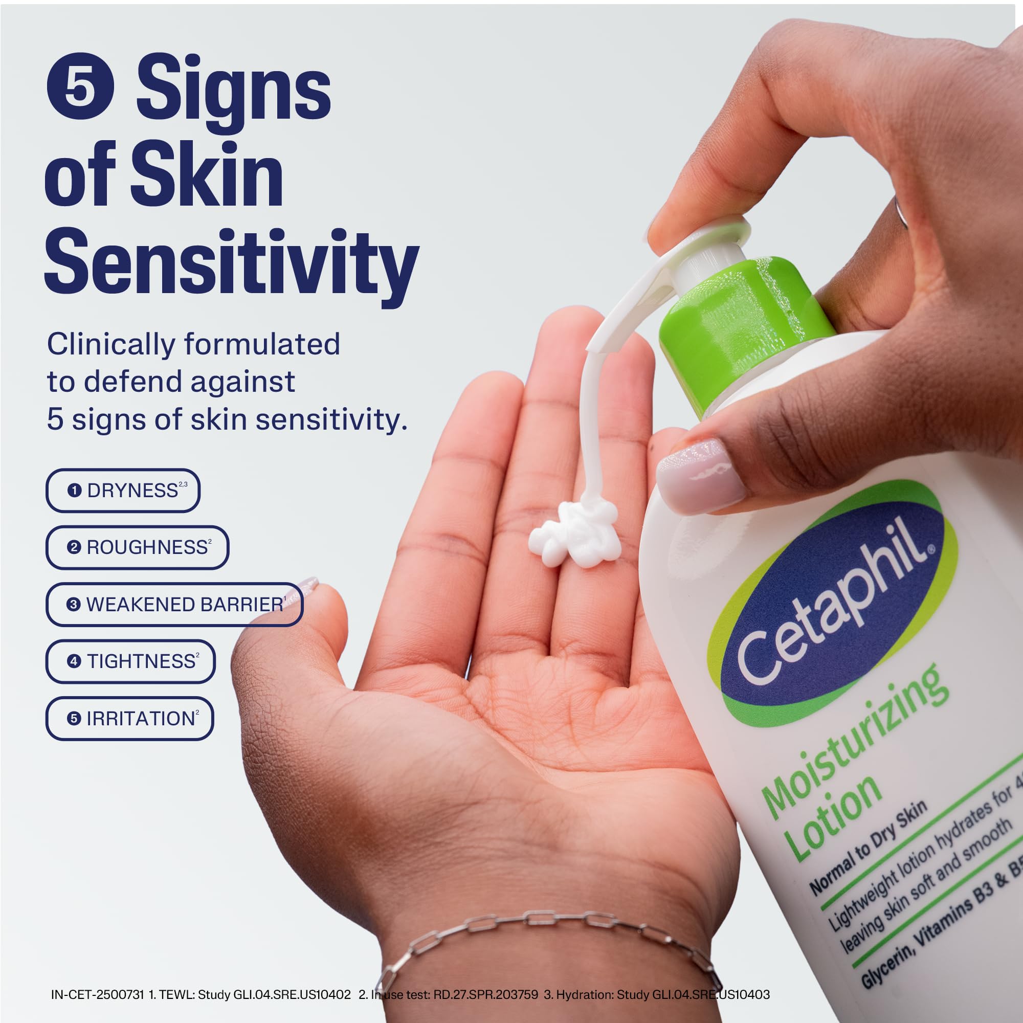Cetaphil Moisturising Lotion 59 ml for Face & Body, Hydrating Moisturizer for Normal & Dry Skin, Dermatologist Recommended image 5