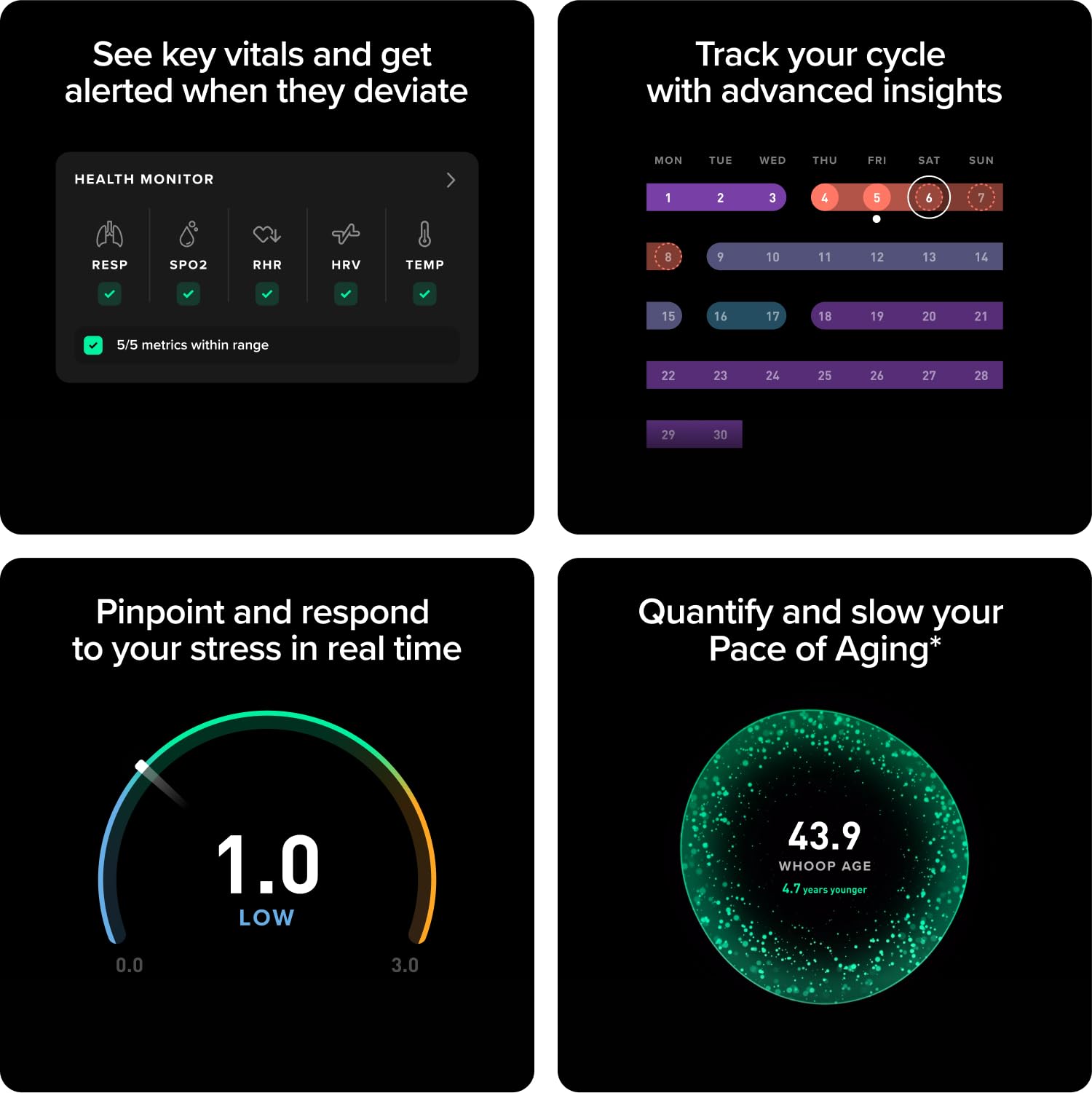 Whoop 5.0 Health and Fitness Wearable – 12 Month Membership Included image 2